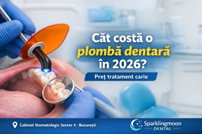 Cât costă o plombă dentară în 2026 – preț tratament carie