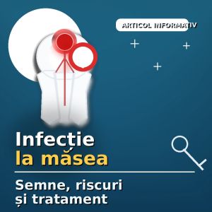 Infecție la măsea: semne, riscuri și tratament