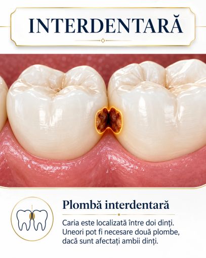 Tratament carie interdentară – plombă între doi dinți | Sparklingmoon Dental
